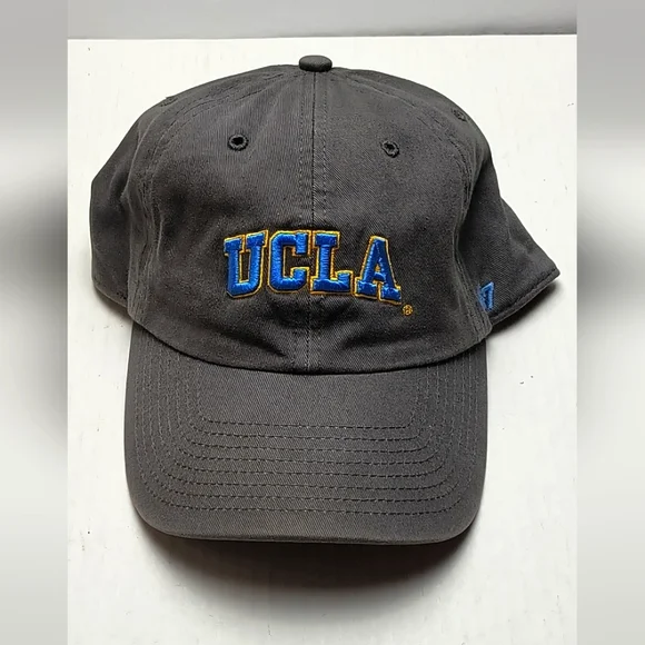 UCLA Basketball Hat Cap Men's One Size Adjustable Grey - Picture 1 of 11